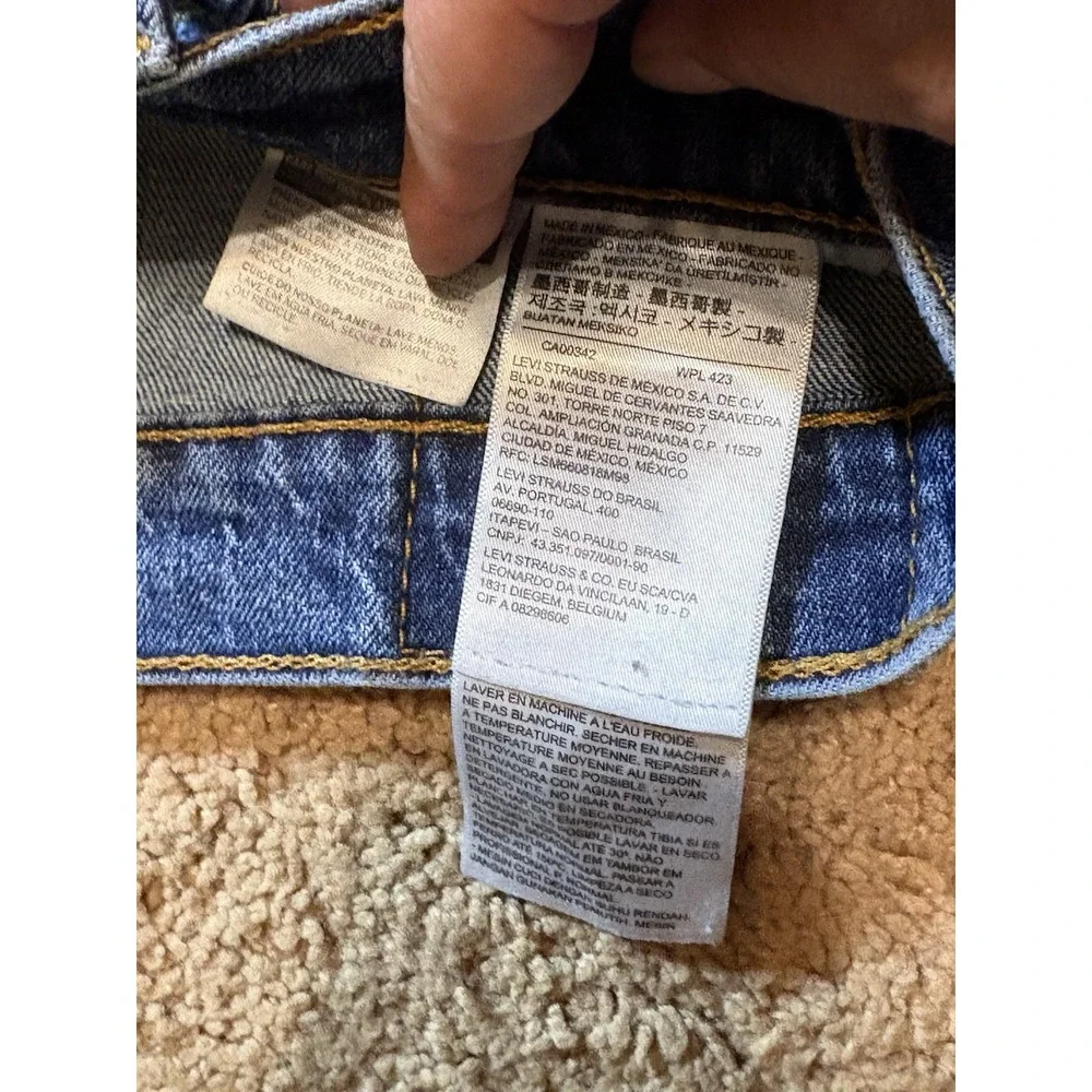 Levis 502 Jeans Men's Size W30L32 Blue Straight‎ Leg Medium Wash Comfortable